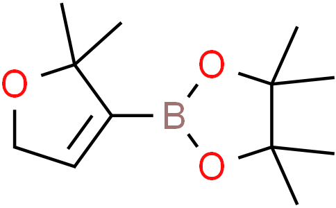 2-(2,2-dimethyl-2,5-dihydrofuran-3-yl)-4,4,5,5-tetramethyl-1,3,2-dioxaborolane