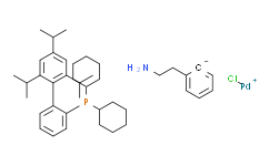 甲烷磺酸(2-二环己基膦基-2'，4'，6'-三-异丙基-1，1'-联苯基)(2'-氨基-1，1'-联苯-2-基)钯(II),98%