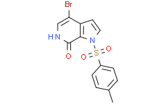 4-溴-1-甲苯磺酰基-1H-吡咯并[2，3-c]吡啶-7(6H)-酮