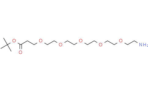 Amino-PEG5-BocCas:1446282-18-3