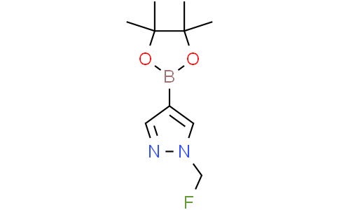 1-(fluoromethyl)-4-(tetramethyl-1,3,2-dioxaborolan-2-yl)-1H-pyrazole