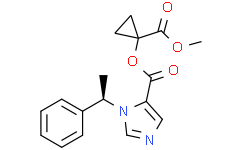 1H-Imidazole-5-carboxylic acid, 1-((1R)-1-phenylethyl)-, 1-(methoxycarbonyl)cyclopropyl ester