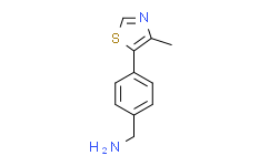 (4-(4-甲基噻唑-5-基)苯基)甲胺,95%