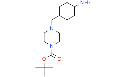 tert-butyl trans-4-[(4-aminocyclohexyl)methyl]piperazine-1-carboxylate