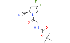 (S)-1-[2-(BOC-氨基)乙酰基]-4，4-二氟吡咯烷-2-甲腈
