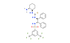 N-[(1S，2S)-2-[[[[(1S，2S)-2-(二甲基氨基)环己基]氨基]硫甲基]氨基]-1，2-二苯基乙基]-3，5-双三氟甲基苯磺酰胺,98%