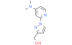 (1-(4-(二甲氨基)吡啶-2-基)-1H-吡唑-3-基)甲醇