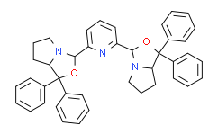 2，6-双[(2S，5S)-4，4-二苯基-1-氮杂-3-氧二环[3.3.0]辛烷-2-基]吡啶,90%