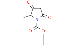 N-Boc-5-甲基吡咯烷-2，4-二酮,95%