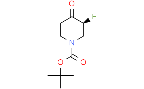 tert-butyl (3S)-3-fluoro-4-oxopiperidine-1-carboxylate