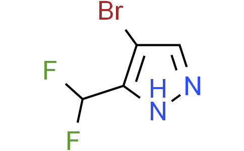 4-bromo-5-(difluoromethyl)-1H-pyrazole