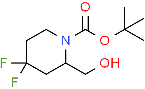 tert-butyl 4,4-difluoro-2-(hydroxymethyl)piperidine-1-carboxylate
