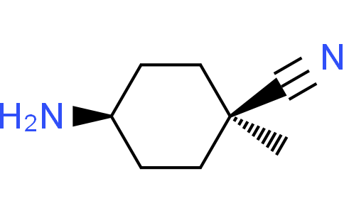 cis-4-amino-1-methyl-cyclohexanecarbonitrile