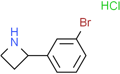 2-(3-bromophenyl)azetidine hydrochloride