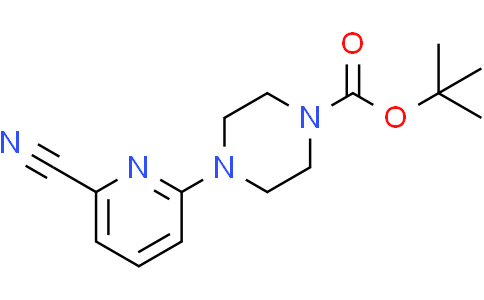 tert-butyl 4-(6-cyano-2-pyridyl)piperazine-1-carboxylate