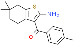 6,6-Dimethyl-3-(4-methylbenzoyl)-4,5,6,7-tetrahydro-1-benzothiophen-2-amine