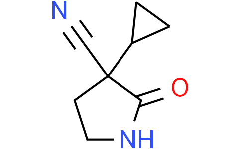 3-cyclopropyl-2-oxo-pyrrolidine-3-carbonitrile