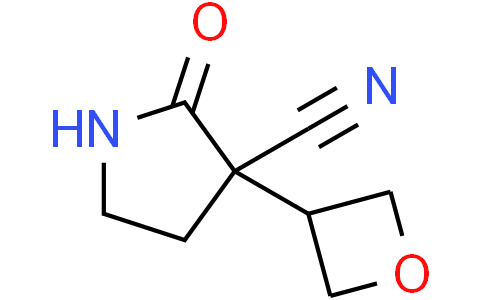 3-(oxetan-3-yl)-2-oxo-pyrrolidine-3-carbonitrile