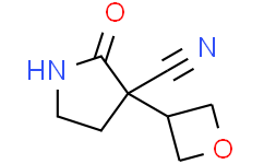3-(oxetan-3-yl)-2-oxo-pyrrolidine-3-carbonitrile