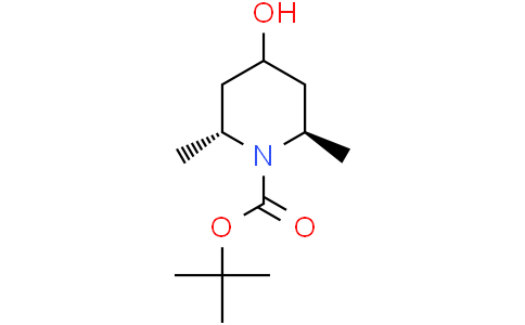 tert-butyl trans-4-hydroxy-2,6-dimethyl-piperidine-1-carboxylate