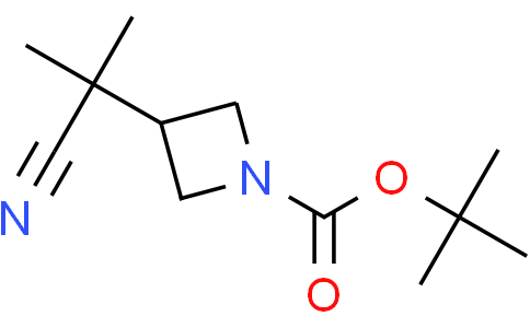 tert-butyl 3-(1-cyano-1-methylethyl)azetidine-1-carboxylate