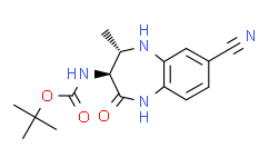 [Alfa Aesar]((3S,4S)-7-氰基-4-甲基-2-氧代-2,3,4,5-四氢-1H-苯并[b][1,4]二氮杂-3-基)氨基甲酸叔丁酯