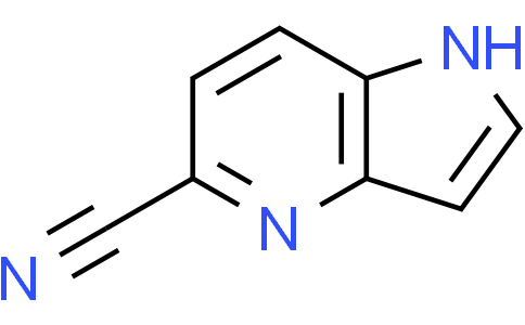 1H-pyrrolo[3,2-b]pyridine-5-carbonitrile