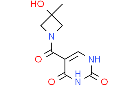 5-(3-hydroxy-3-methyl-azetidine-1-carbonyl)-1H-pyrimidine-2,4-dione