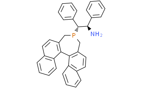 (1R,2R)-2-[(4S,11bR)-3,5-dihydro-4H-dinaphtho[2,1-c:1',2'-e]phosphepin-4-yl]-1,2-diphenylethanamineCas:1469882-57-2