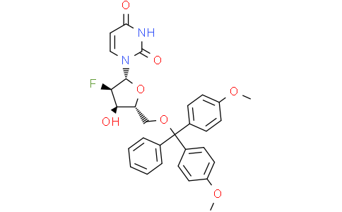 1-[(2R,3R,4R,5R)-5-[[bis(4-methoxyphenyl)-phenyl-methoxy]methyl]-3-fluoro-4-hydroxy-tetrahydrofuran-2-yl]pyrimidine-2,4-dione