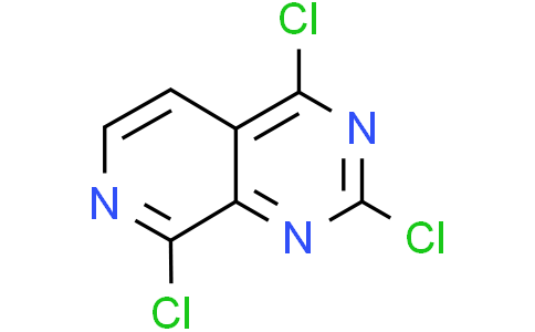 2,4,8-trichloropyrido[3,4-d]pyrimidine