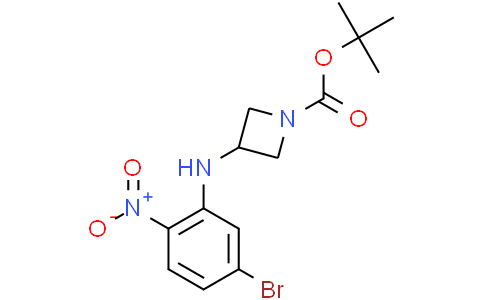 tert-butyl 3-(5-bromo-2-nitro-anilino)azetidine-1-carboxylate