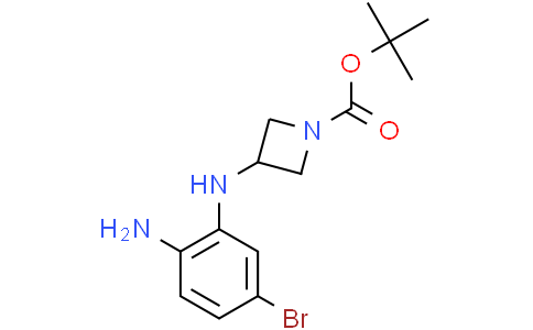 tert-butyl 3-(2-amino-5-bromo-anilino)azetidine-1-carboxylate
