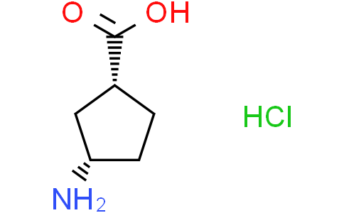 (1R,3S)-3-Aminocyclopentanecarboxylic acid hydrochlorideCas:147780-44-7