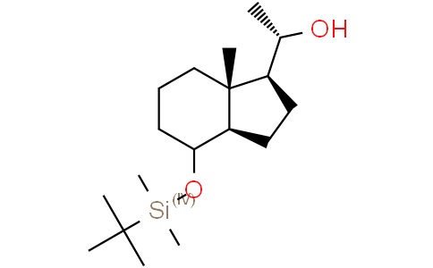 (S)-1-((1S,3aR,4S,7aR)-4-((tert-Butyldimethylsilyl)oxy)-7a-methyloctahydro-1H-inden-1-yl)ethan-1-olCas:147725-62-0