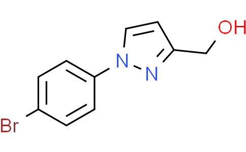 (1-(4-Bromophenyl)-1H-pyrazol-3-yl)methanolCas:1478538-20-3