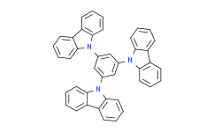 1，3，5-三(9H-咔唑-9-基)苯,>98.0%(HPLC)