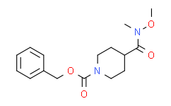 1-Cbz-N-甲氧基-N-甲基-4-哌啶甲酰胺,≥95%