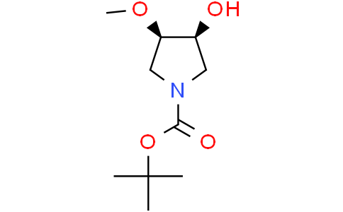 tert-butyl trans-3-hydroxy-4-methoxypyrrolidine-1-carboxylate