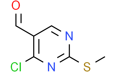 4-chloro-2-methylsulfanyl-pyrimidine-5-carbaldehyde