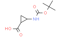 (1S，2S)-2-((叔丁氧基羰基)氨基)环丙烷羧酸,≥95%