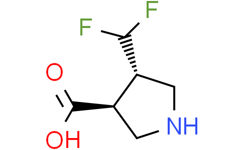 (3S,4S)-4-(difluoromethyl)pyrrolidine-3-carboxylic acid
