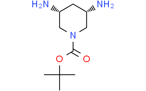 tert-butyl cis-3,5-diaminopiperidine-1-carboxylate