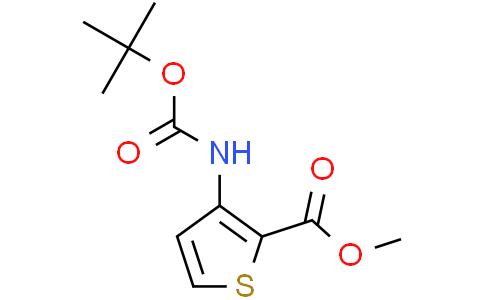 methyl 3-(tert-butoxycarbonylamino)thiophene-2-carboxylate