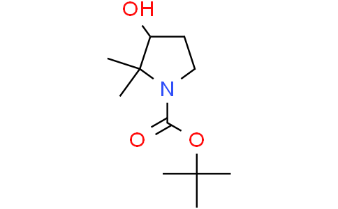 tert-butyl 3-hydroxy-2,2-dimethylpyrrolidine-1-carboxylate
