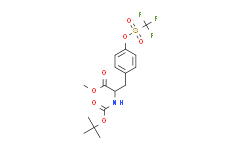 [Alfa Aesar]((叔丁氧基羰基)氨基)-3-(4-(((三氟甲基)磺酰基)氧基)苯基)丙酸甲酯