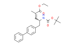 (4R)-5-[1，1'-联苯]-4-基-4-[[叔丁氧羰基]氨基]-2-甲基-2-戊烯酸乙酯,97%