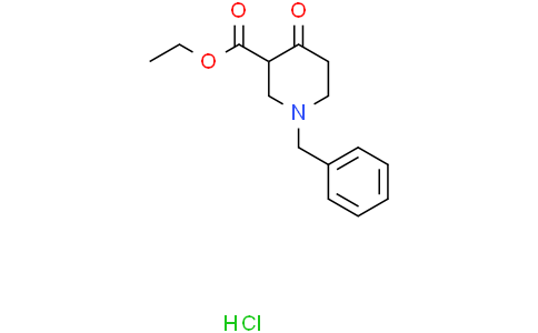ethyl 1-benzyl-4-oxopiperidine-3 -carboxylate hydrochloride