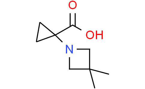 1-(3,3-dimethylazetidin-1-yl)cyclopropanecarboxylic acid