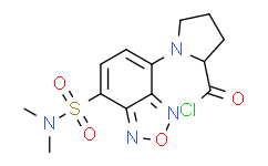 (R)-(+)-DBD-Pro-COCl [即(R)-(+)-4-(N，N-二甲氨基磺酰基)-7-(2-氯甲酰四氢吡咯-1-基)-2，1，3-苯并恶二唑],95%